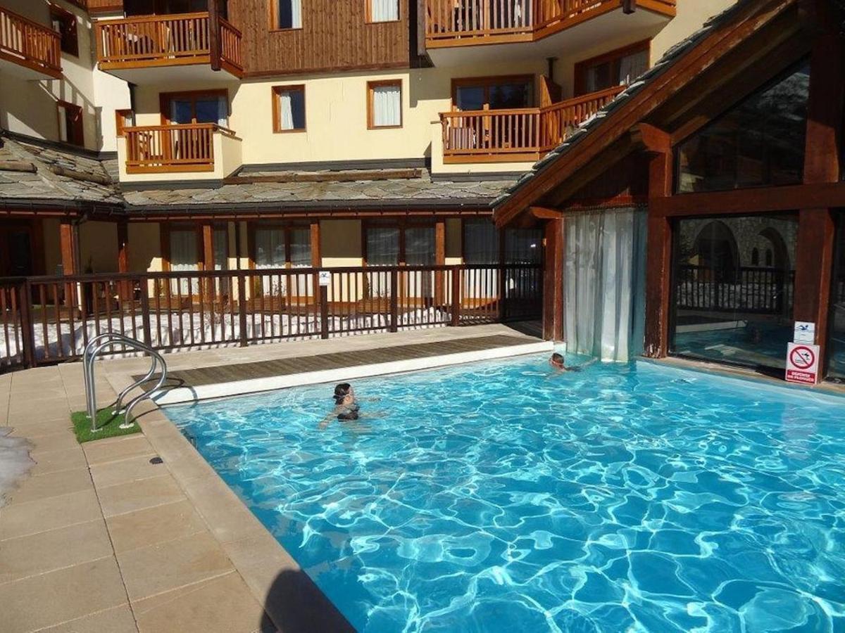 Residence Les Alpages 4 Etoiles - Appartement 4 Personnes - Piscine, Hammam, Sauna, Jacuzzi - Valcenis 73480 ล็องส์เลอบูร์-มง-เซอนี ภายนอก รูปภาพ